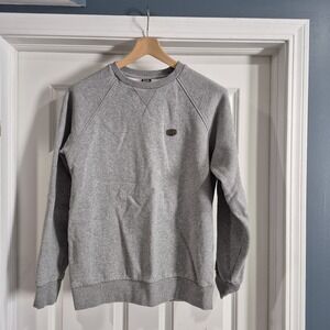 Deus Ex Machina Sweatshirt Mens Medium‎ Gray Crew Crewneck Pullover Sweater